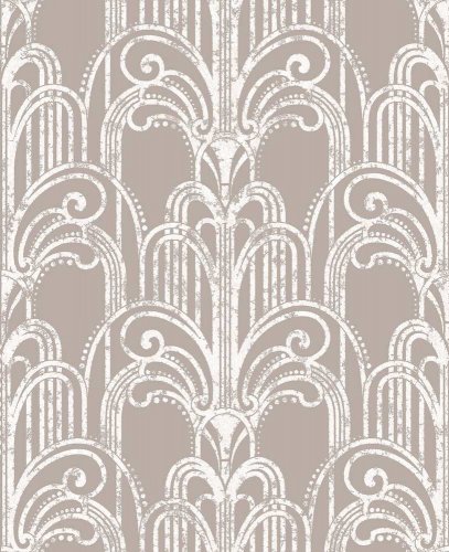 Graham & Brown Art Deco Rose Gold Wallpaper