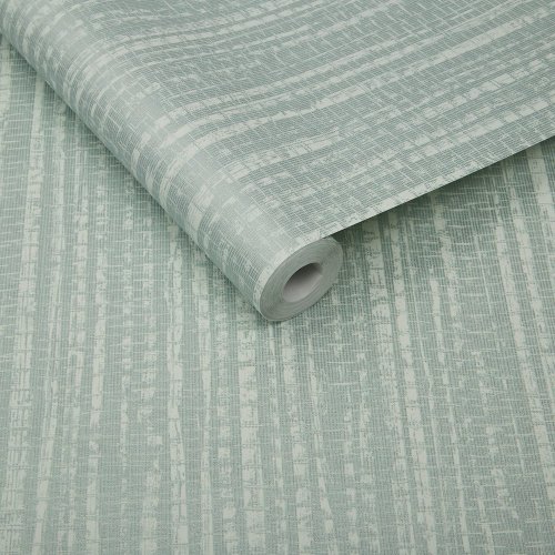 Graham & Brown Bamboo Texture Green Wallpaper Roll