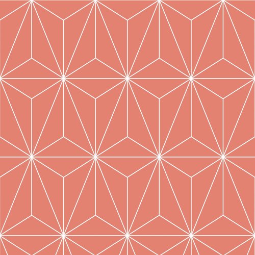 Graham & Brown Prism Orange Wallpaper 104739