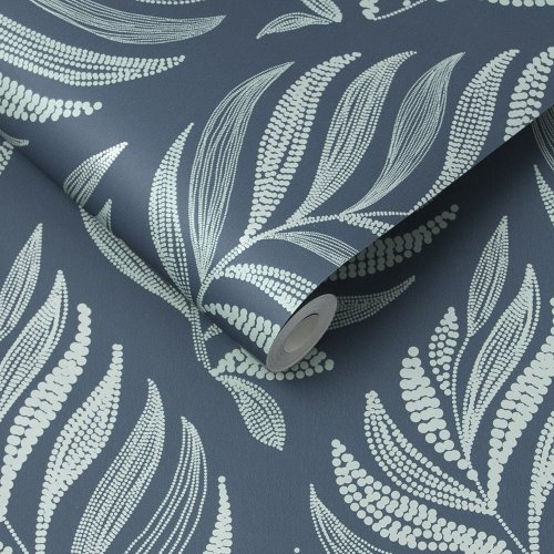 Graham & Brown Botanica Teal Wallpaper Roll