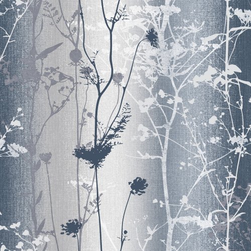 Graham & Brown Wild Flower Ink Wallpaper