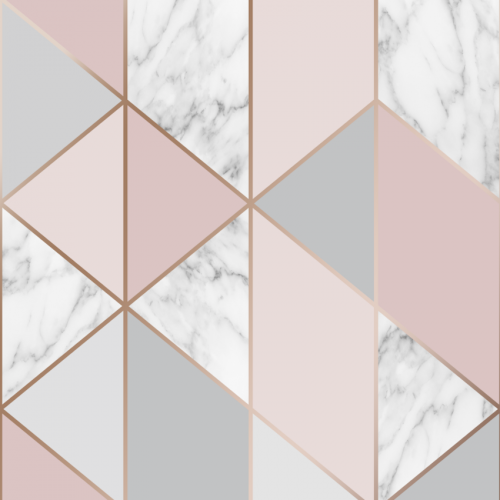 Graham Brown Geo Blush Pink Wallpaper 106503 Allen Braithwaite