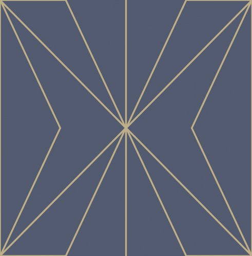 Graham & Brown Harmony Navy Wallpaper