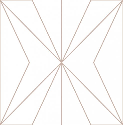 Graham & Brown Harmony White and Rose Gold Wallpaper