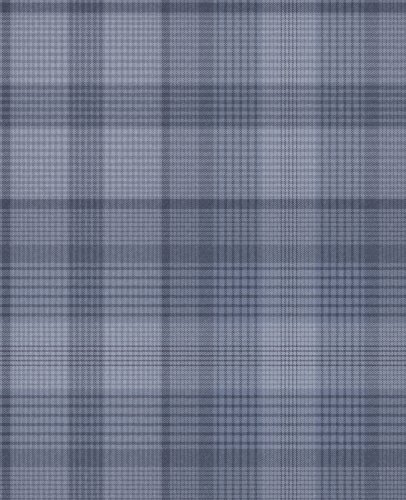 Graham & Brown Heritage Plaid Blue Wallpaper