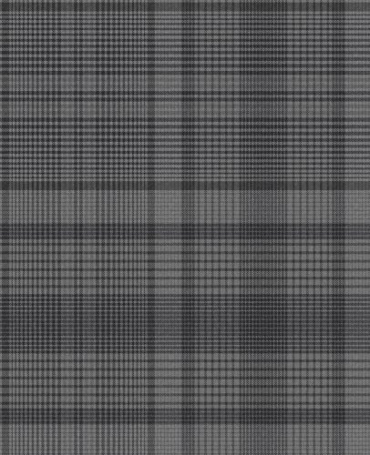 Graham & Brown Heritage Plaid Charcoal Wallpaper