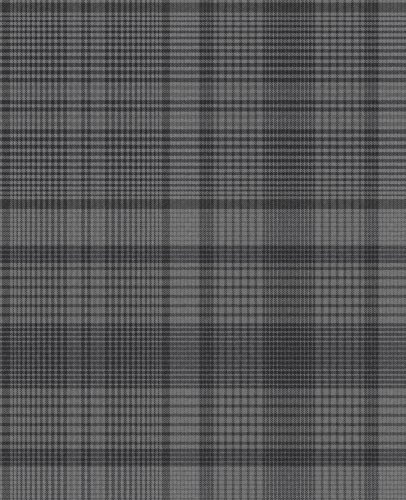 Graham & Brown Heritage Plaid Charcoal Wallpaper