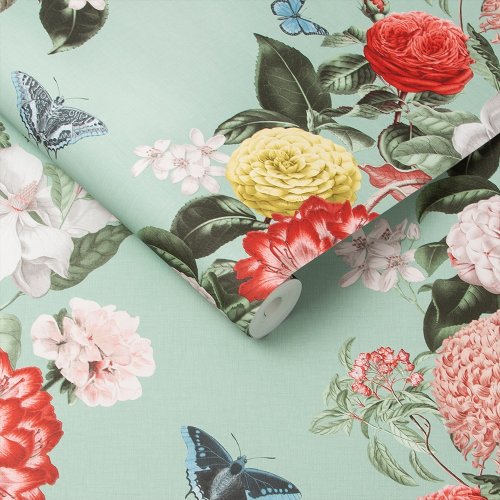 Graham & Brown Bloomsbury Mint Wallpaper Roll