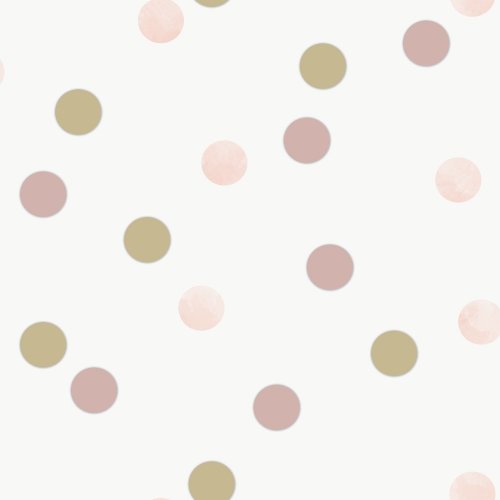 Superfresco Easy Dotty Polka Pink American Gold Wallpaper 108565