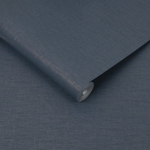 Superfresco Easy Heritage Texture Navy Wallpaper 108621