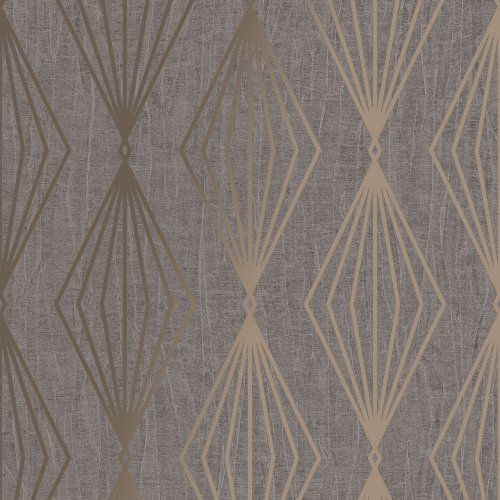 Boutique Marquise Geo Smokey Quartz Wallpaper