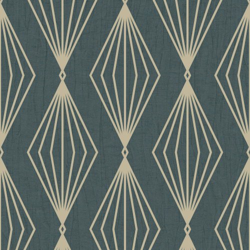 Boutique Marquise Geo Emerald Wallpaper