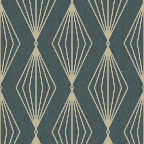 Boutique Marquise Geo Emerald Wallpaper