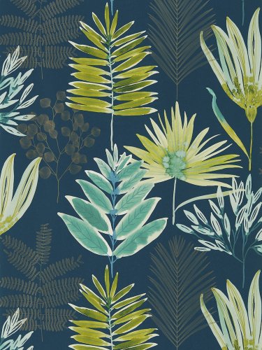 Harlequin Yasuni Emerald & Zest Wallpaper