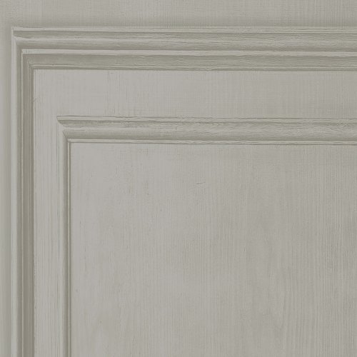 Fresco Wood Panel Neutral Wallpaper Close