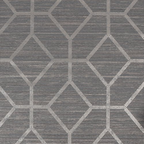 Graham & Brown Asscher Geo Grey Wallpaper 112661