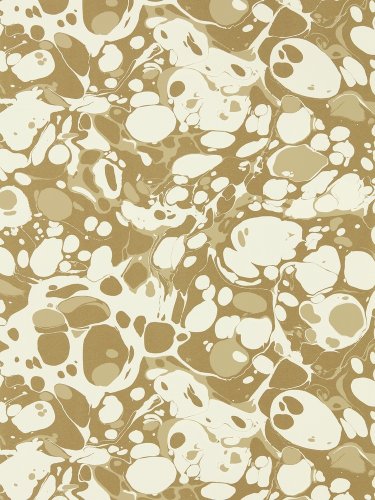 Harlequin Marble Incense. Soft Focus and Gold Wallpaper Long