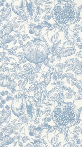 Harlequin Melograno Celestial & Fig Blossom Wallpaper Long