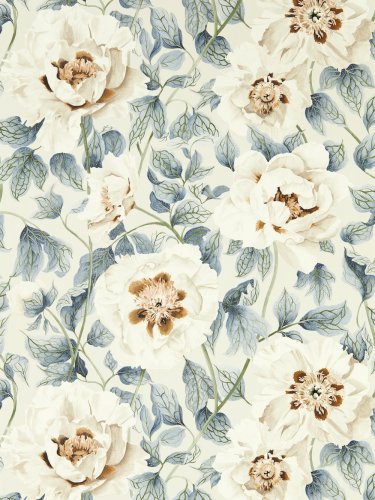 Harlequin Florent Sailcloth / Celestial / Clay Wallpaper Long