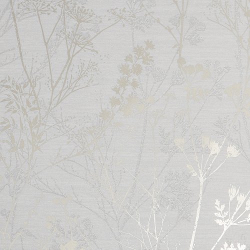 Superfresco Hedgerow Grey/Gold Wallpaper 113251