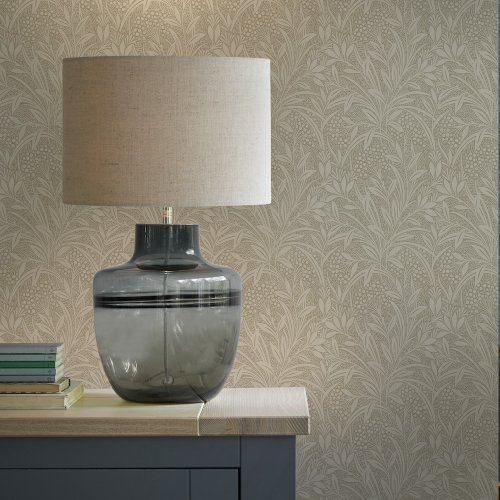 Laura Ashley Barley Natural Wallpaper 113340