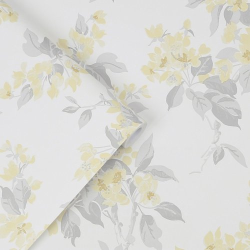 Laura Ashley Willow Apple Blossom Wallpaper 113366