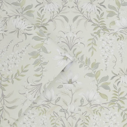 Laura Ashley Parterre Sage Wallpaper Roll