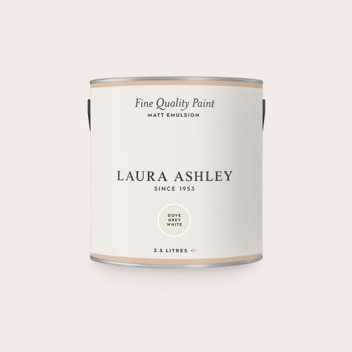 Laura Ashley Dove Grey White Matt Paint