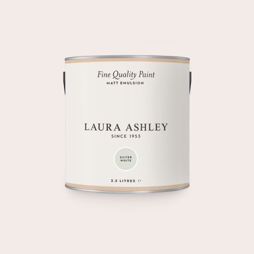 Laura Ashley Silver White Matt Paint