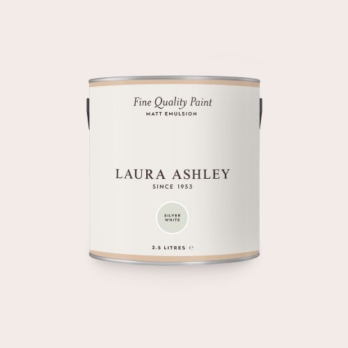 Laura Ashley Silver White Matt Paint