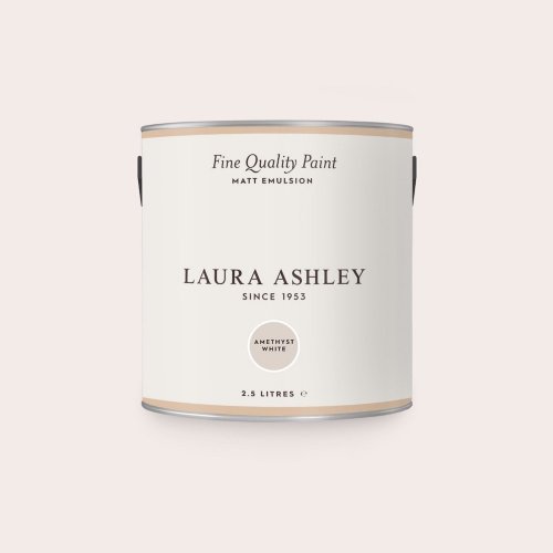 Laura Ashley Amethyst White Matt Paint