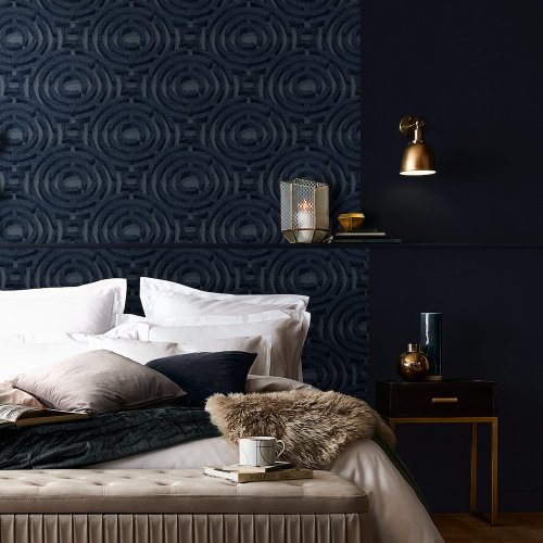 Graham & Brown Alcazar Noche Wallpaper Room