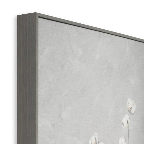 Cotton Flower Sprigs Framed Print