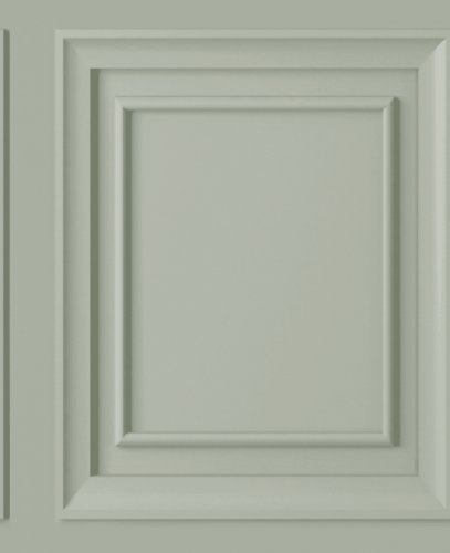 Laura Ashley Redbrook Wood Panel Sage Wallpaper 114905