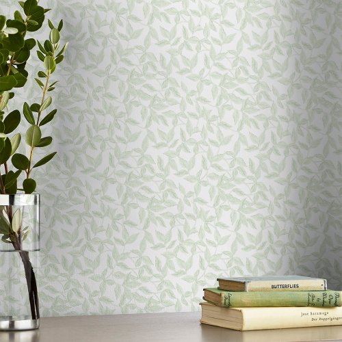 Laura Ashley Erwood Pale Eau de Nil Wallpaper 115265