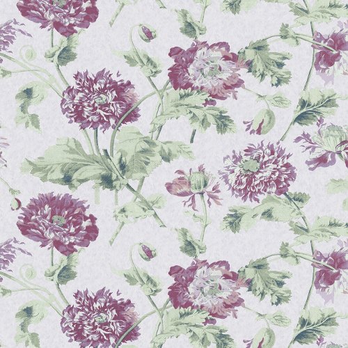 Laura Ashley Hepworth Grape Wallpaper 115268