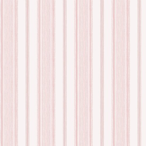 Laura Ashley Heacham Stripe Blush Wallpaper 115270