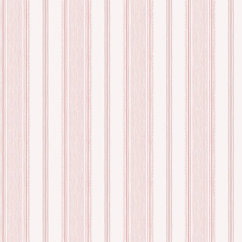 Laura Ashley Heacham Stripe Blush Wallpaper 115270