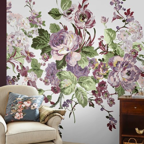 Laura Ashley Rosemore Grape Wall Mural 115273