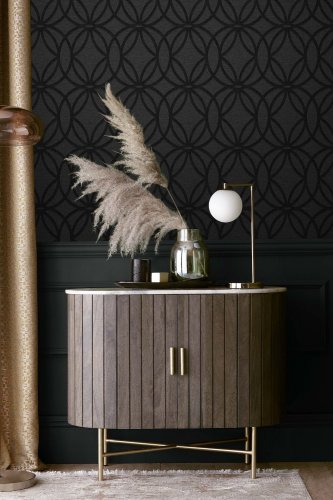 Next Luxe Eclipse Charcoal Wallpaper 118289