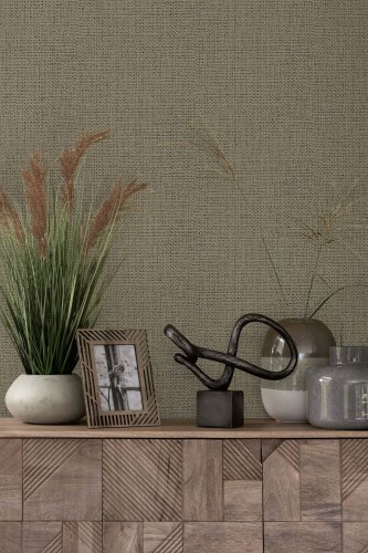 Next Linen Weave Neutral Wallpaper 118318