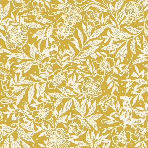 Joules Twiight Ditsy Antique Gold Wallpaper