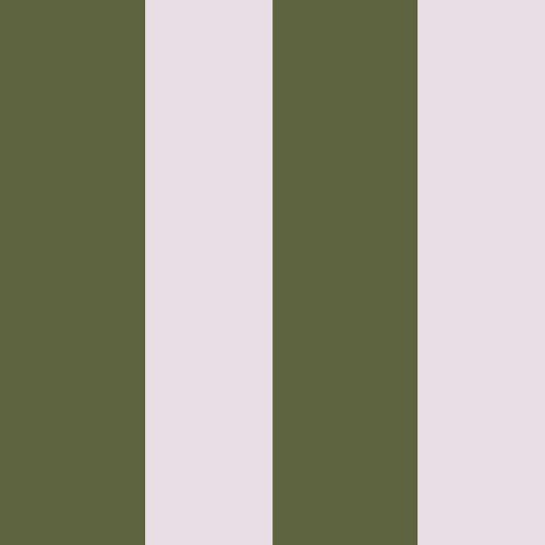 Joules Harborough Stripe Olive Green Wallpaper