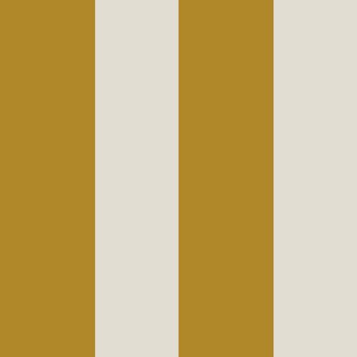 Joules Harborough Stripe Mustard Yellow Wallpaper