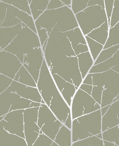 Graham & Brown Boreas Sage Wallpaper 119797