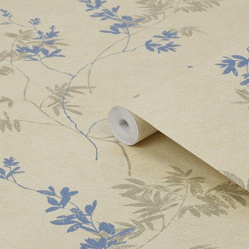 Laura Ashley Mari Gold Wallpaper Room