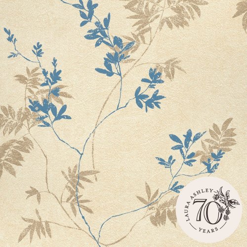 Laura Ashley Mari Gold Wallpaper