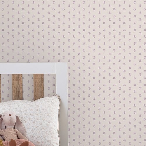 Laura Ashley Daisy Lavender Wallpaper