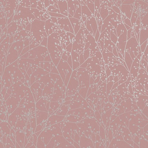 Clarissa Hulse Gypsophila Shell & Rose Wallpaper