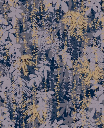 Clarissa Hulse Canopy French Navy Wallpaper Long